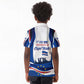 Cape Verde Kid Polo Shirt with Independence Day 5th July Flag Celebration Spirit