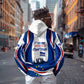 Cape Verde Zip Hoodie with Independence Day 5th July Flag Celebration Spirit