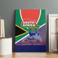 South Africa Heritage Day Canvas Wall Art Celebrating Roots Flag Map Sunset Savanna