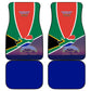 South Africa Heritage Day Car Mats Celebrating Roots Flag Map Sunset Savanna