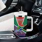 South Africa Heritage Day Tumbler With Handle Celebrating Roots Flag Map Sunset Savanna