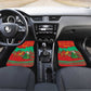 Mauritania Christmas Car Mats Santa Claus Camel Gift Boxes Starry Sky and Desert - African Pride