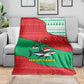 Mauritania Christmas Blanket Santa Sharks Festive Fish Pattern and Red Green Holiday - African Pride