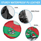 Mauritania Christmas Spare Tire Cover Santa Sharks Festive Fish Pattern and Red Green Holiday - African Pride