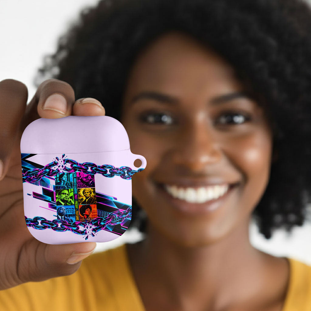 Civil Rights Leaders AirPods Case - Black History - African American - Neon Cyberpunk