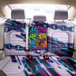 Civil Rights Leaders Back Car Seat Cover - Black History - African American - Neon Cyberpunk
