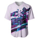 Civil Rights Leaders Baseball Jersey - Black History - African American - Neon Cyberpunk