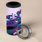 Civil Rights Leaders 4 in 1 Can Cooler Tumbler - Black History - African American - Neon Cyberpunk