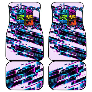 Civil Rights Leaders Car Mats - Black History - African American - Neon Cyberpunk