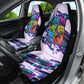 Civil Rights Leaders Car Seat Cover - Black History - African American - Neon Cyberpunk