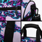 Civil Rights Leaders Duffle Bag - Black History - African American - Neon Cyberpunk