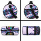 Civil Rights Leaders Duffle Bag - Black History - African American - Neon Cyberpunk