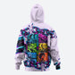 Civil Rights Leaders Hoodie - Black History - African American - Neon Cyberpunk