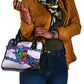 Civil Rights Leaders Shoulder Handbag - Black History - African American - Neon Cyberpunk