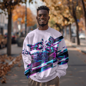 Civil Rights Leaders Sweatshirt - Black History - African American - Neon Cyberpunk