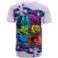 Civil Rights Leaders T shirt - Black History - African American - Neon Cyberpunk