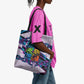 Civil Rights Leaders Tote Bag - Black History - African American - Neon Cyberpunk