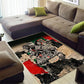 Civil Rights Leaders Area Rug Vintage Newspaper Collage Pan-African - Civil Rights Movement