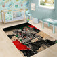 Civil Rights Leaders Area Rug Vintage Newspaper Collage Pan-African - Civil Rights Movement