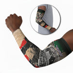 Civil Rights Leaders Arm Sleeves Vintage Newspaper Collage Pan-African - Civil Rights Movement