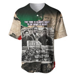 Civil Rights Leaders Baseball Jersey Vintage Newspaper Collage Pan-African - Civil Rights Movement