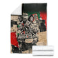 Civil Rights Leaders Blanket Vintage Newspaper Collage Pan-African - Civil Rights Movement