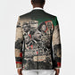 Civil Rights Leaders Blazer Vintage Newspaper Collage Pan-African - Civil Rights Movement