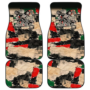 Civil Rights Leaders Car Mats Vintage Newspaper Collage Pan-African - Civil Rights Movement