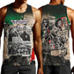 Civil Rights Leaders Men Tank Top Vintage Newspaper Collage Pan-African - Civil Rights Movement