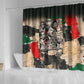 Civil Rights Leaders Shower Curtain Vintage Newspaper Collage Pan-African - Civil Rights Movement