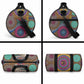Personalized African 65th Birthday Black Excellence Duffle Bag Vibrant Traditional Tribal Geometric Patterns