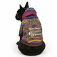 Personalized African 65th Birthday Black Excellence Pet Hoodie Vibrant Traditional Tribal Geometric Patterns