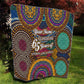 Personalized African 65th Birthday Black Excellence Quilt Vibrant Traditional Tribal Geometric Patterns