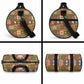 Personalized African King's 65th Birthday Duffle Bag Traditional Ethnic Patchwork Safari Animals