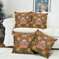 Personalized African King's 65th Birthday Pillow Cover Traditional Ethnic Patchwork Safari Animals