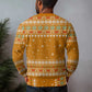 Cyprus Christmas Ugly Christmas Sweater Santa Holding Doves Olive Branch Snowflakes - African Pride