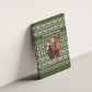 Cyprus Christmas Canvas Wall Art Santa Riding Ram Ho Ho Holy Cyprus - African Pride