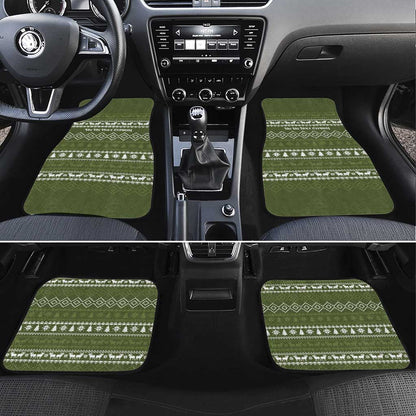 Cyprus Christmas Car Mats Santa Riding Ram Ho Ho Holy Cyprus - African Pride