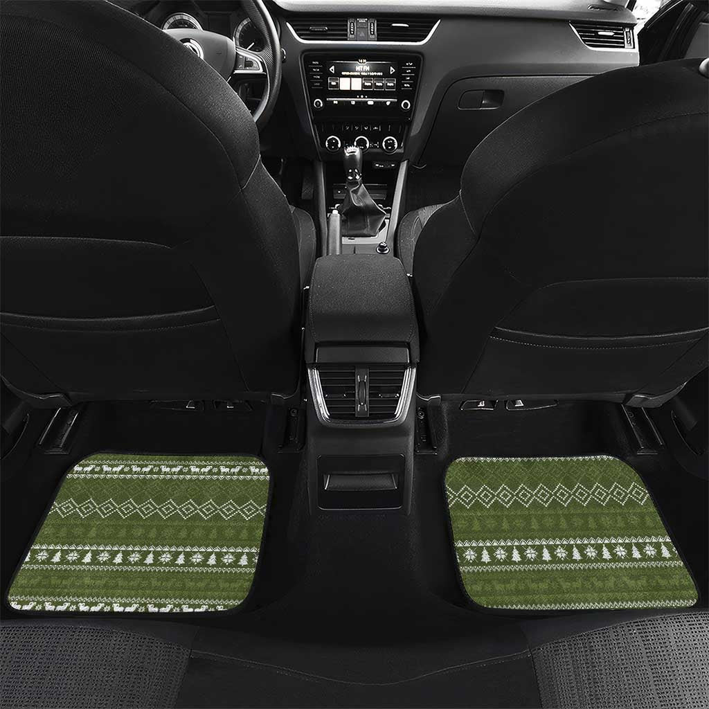 Cyprus Christmas Car Mats Santa Riding Ram Ho Ho Holy Cyprus - African Pride