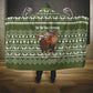 Cyprus Christmas Hooded Blanket Santa Riding Ram Ho Ho Holy Cyprus - African Pride