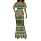Cyprus Christmas Mermaid Dress Santa Riding Ram Ho Ho Holy Cyprus - African Pride