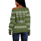 Cyprus Christmas Off Shoulder Sweater Santa Riding Ram Ho Ho Holy Cyprus - African Pride