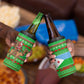 Djibouti Christmas 4 in 1 Can Cooler Tumbler Santa Riding Camel Palm Trees Camel - African Pride