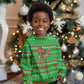 Djibouti Christmas Kid Ugly Christmas Sweater Santa Riding Camel Palm Trees Camel - African Pride