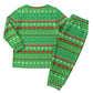 Djibouti Christmas Pajama Set Santa Riding Camel Palm Trees Camel - African Pride