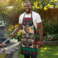 Bayard Rustin Peace In Action Christmas Apron Civil Rights Leader Holiday Floral Dove Peace Ugly Pattern