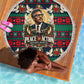 Bayard Rustin Peace In Action Christmas Beach Blanket Civil Rights Leader Holiday Floral Dove Peace Ugly Pattern