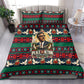 Bayard Rustin Peace In Action Christmas Bedding Set Civil Rights Leader Holiday Floral Dove Peace Ugly Pattern