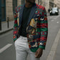 Bayard Rustin Peace In Action Christmas Blazer Civil Rights Leader Holiday Floral Dove Peace Ugly Pattern