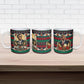 Bayard Rustin Peace In Action Christmas Ceramic Mug Civil Rights Leader Holiday Floral Dove Peace Ugly Pattern